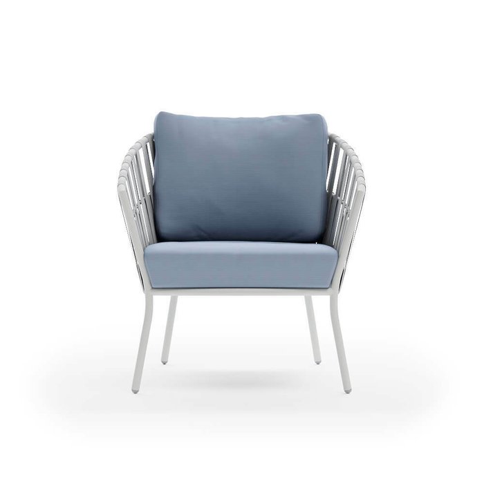 Кресло садовое Бора-бора серо-голубого цвета - купить Садовые кресла по цене 59900.0