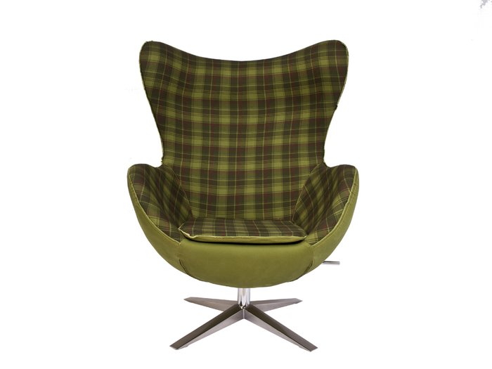 Кресло Egg зеленого цвета - купить Интерьерные кресла по цене 34990.0