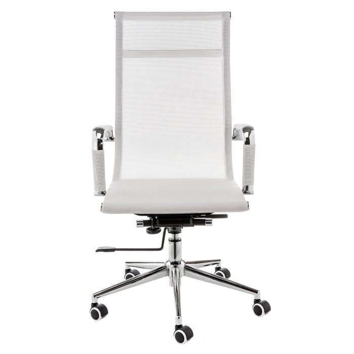 Стул офисный из сетки Reus белого цвета - лучшие Офисные кресла в INMYROOM