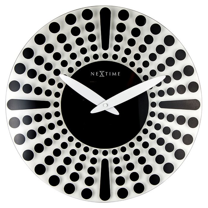Настенные часы Dremtime черно-белого цвета