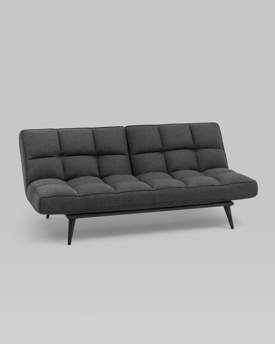 Диван-кровать Фьорд темно-серого цвета - купить Прямые диваны по цене 49990.0