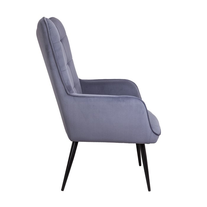 Кресло Bogema серого цвета - лучшие Интерьерные кресла в INMYROOM