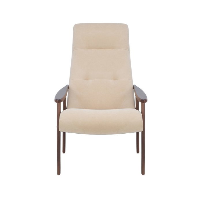 Кресло Remix бежевого цвета - купить Интерьерные кресла по цене 20760.0