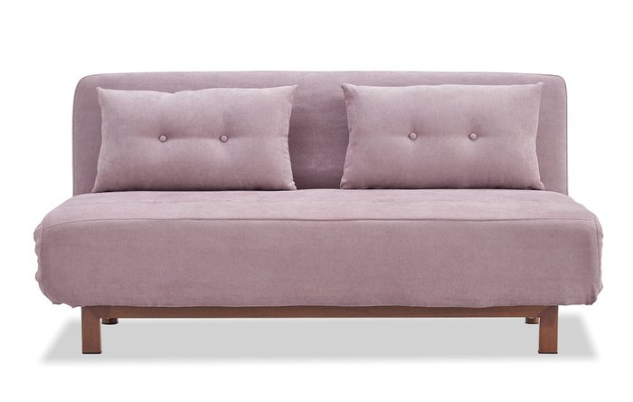 Диван-кровать Doris розового цвета - лучшие Прямые диваны в INMYROOM
