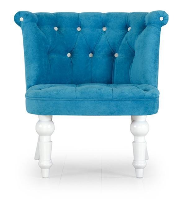 Кресло Мока Bouji Chair дизайн 4 голубого цвета - купить Интерьерные кресла по цене 17400.0