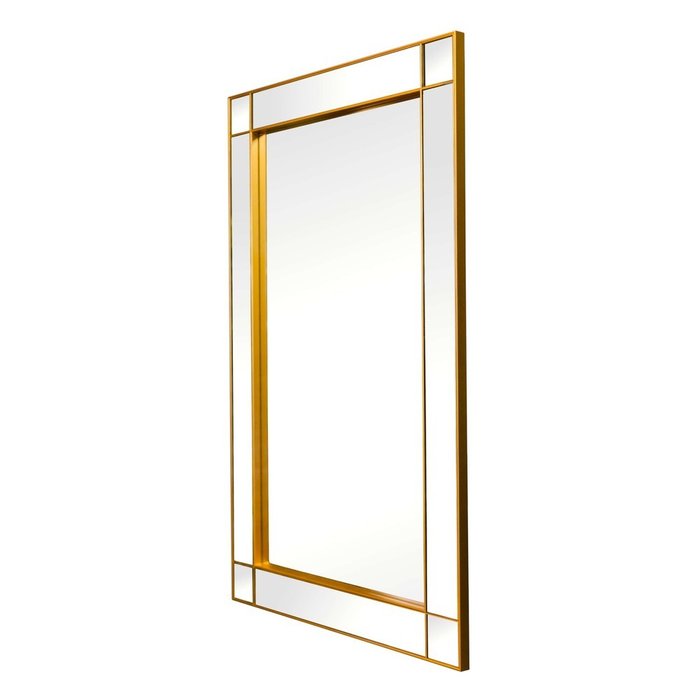 Зеркало настенное Alterna золотого цвета - купить Настенные зеркала по цене 38475.0