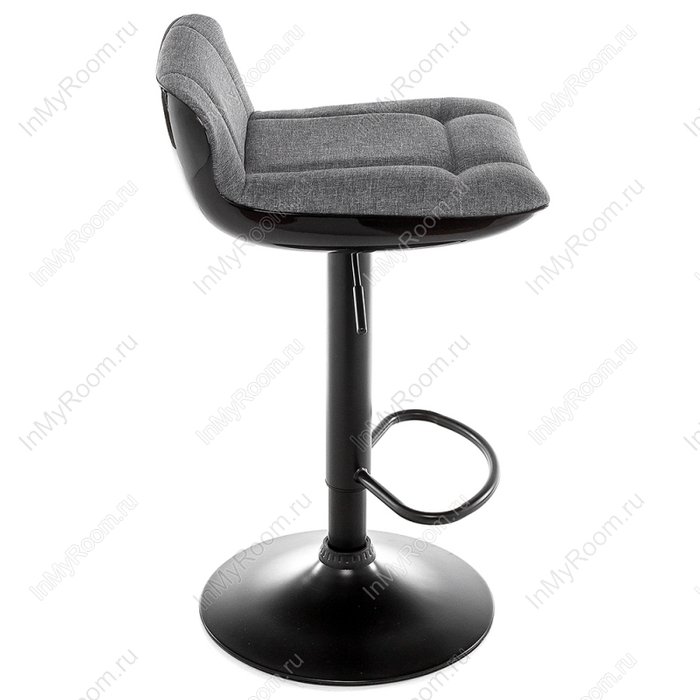 Барный стул Domus черно-серого цвета - лучшие Барные стулья в INMYROOM