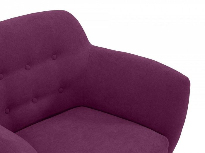 Кресло Loa фиолетового цвета - лучшие Интерьерные кресла в INMYROOM