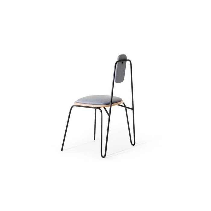 Cтул Mio серого цвета ясень - лучшие Обеденные стулья в INMYROOM