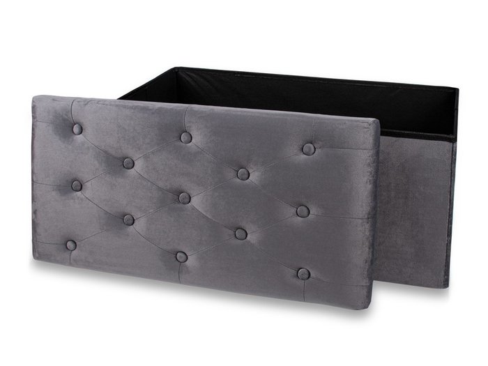  Складная банкетка Sofa серого цвета - лучшие Банкетки в INMYROOM