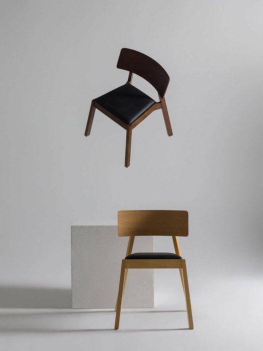 Стул Чикаго бежево-коричневого цвета - купить Обеденные стулья по цене 8900.0