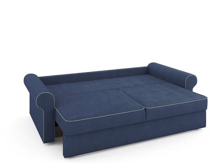 Диван раскладной диван Tulon синего цвета - купить Прямые диваны по цене 66600.0