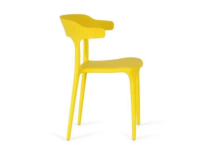 Стул Termin желтого цвета - лучшие Обеденные стулья в INMYROOM