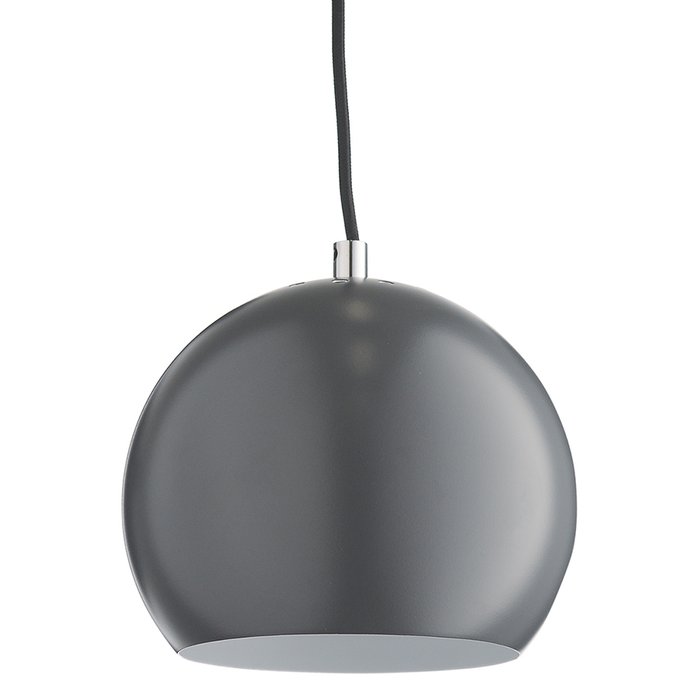 Подвесная лампа Ball темно-серого цвета