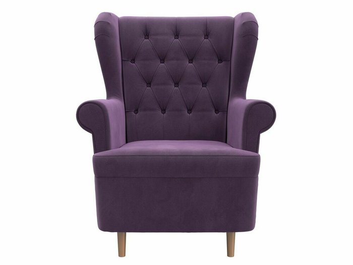 Кресло Торин Люкс сиреневого цвета - купить Интерьерные кресла по цене 25999.0