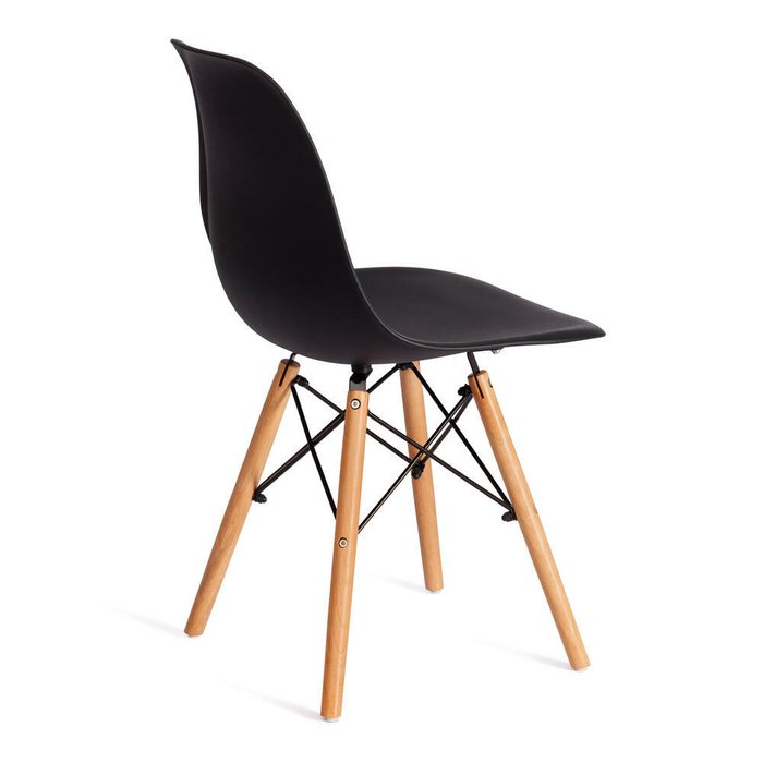 Набор из четырех стульев Cindy черного цвета - лучшие Обеденные стулья в INMYROOM