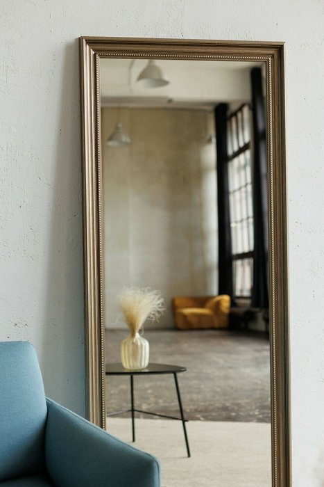Напольное зеркало Buonora коричневого цвета - лучшие Напольные зеркала в INMYROOM