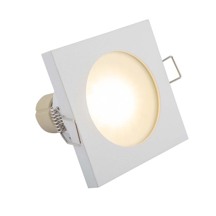 Встраиваемый светильник DK3012 DK3014-WH (металл, цвет белый) - лучшие Встраиваемые споты в INMYROOM