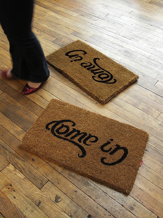 Коврик придверный Suck UK ambigram 65х41 - купить Придверные коврики по цене 2900.0 Коврик придверный Suck UK ambigram 65х41 - купить Придверные коврики по цене 2900.0