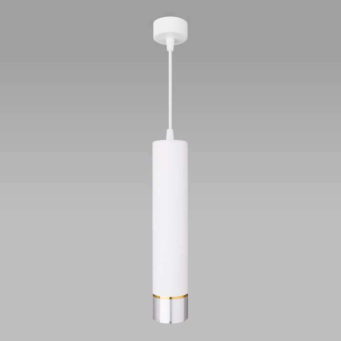 Подвесной светильник DLN107 GU10 белый/серебро - купить Подвесные светильники по цене 4310.0
