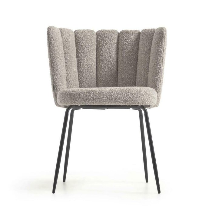 Стул Aniela серого цвета - купить Обеденные стулья по цене 39990.0