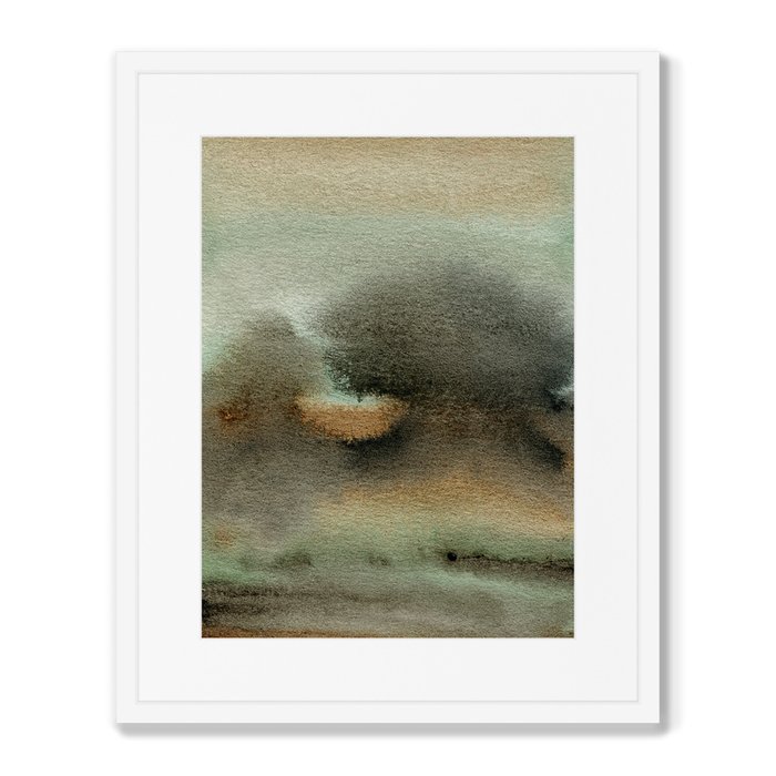 Набор из 2-х репродукций картин в раме Sea storm colors - купить Картины по цене 16398.0