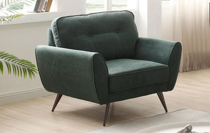 Кресло Edinburgh зеленого цвета - купить Интерьерные кресла по цене 38645.0
