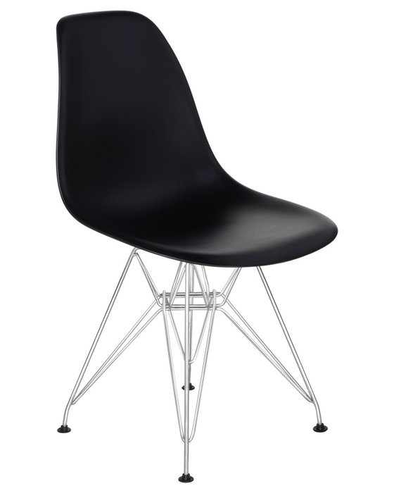 Стул обеденный черного цвета - купить Обеденные стулья по цене 3320.0