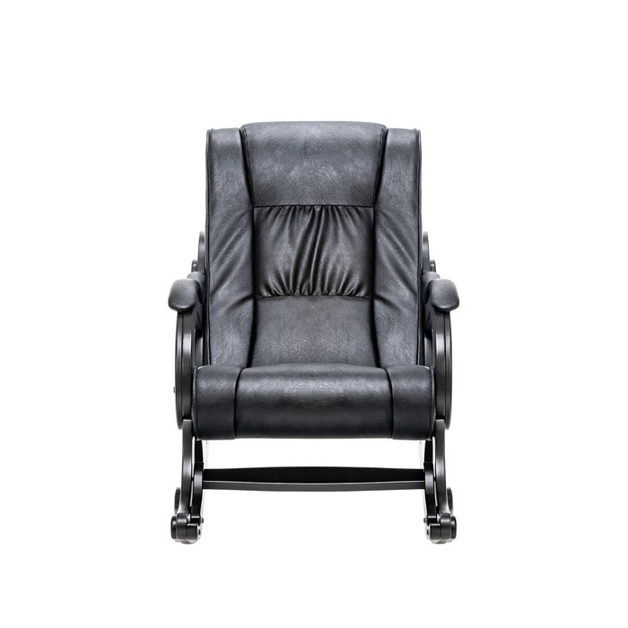 Кресло-качалка Модель 77 черного цвета - купить Интерьерные кресла по цене 26933.0