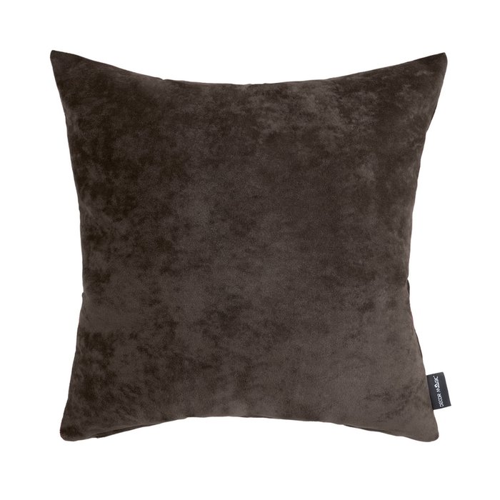 Декоративная подушка Opera 45х45 темно-коричневого цвета