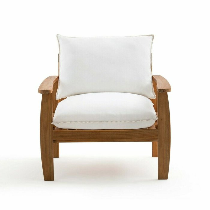 Кресло для сада из акации Nellia  единый размер белый - купить Садовые кресла по цене 35678.0