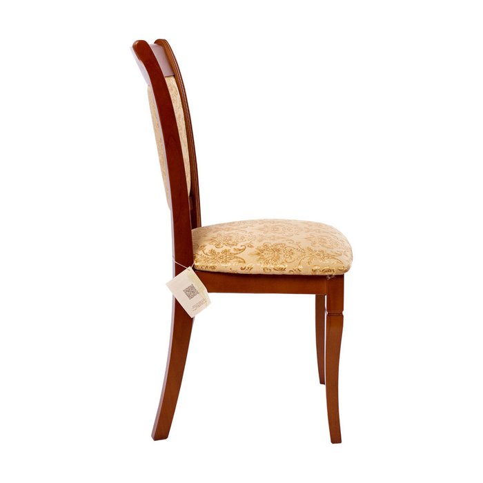 Стул Сильвио бежево-коричневого цвета - лучшие Обеденные стулья в INMYROOM