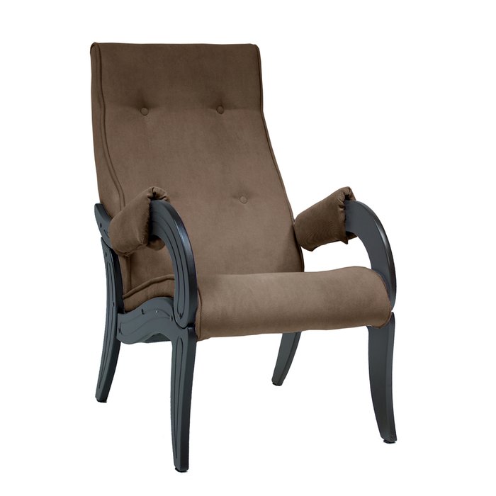 Кресло для отдыха коричневого цвета  
