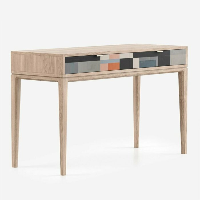 Консольный стол Inspire Timeless TLT26 бежевого цвета с принтом Консольный стол Inspire Timeless TLT26 бежевого цвета с принтом