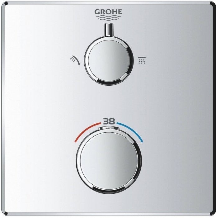 Термостат Grohtherm для душа - купить Душевые системы по цене 73301.0