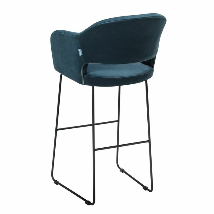 Барный стул Oscar темно-синего цвета - лучшие Барные стулья в INMYROOM