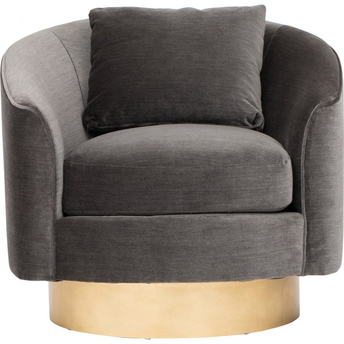 Кресло Rubi серого цвета - купить Интерьерные кресла по цене 85000.0