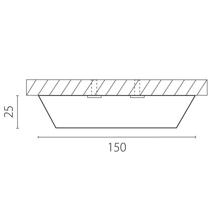 Светильник URBANO LED 10W 1175LM ХРОМ 3000K IP65 - лучшие Накладные споты в INMYROOM