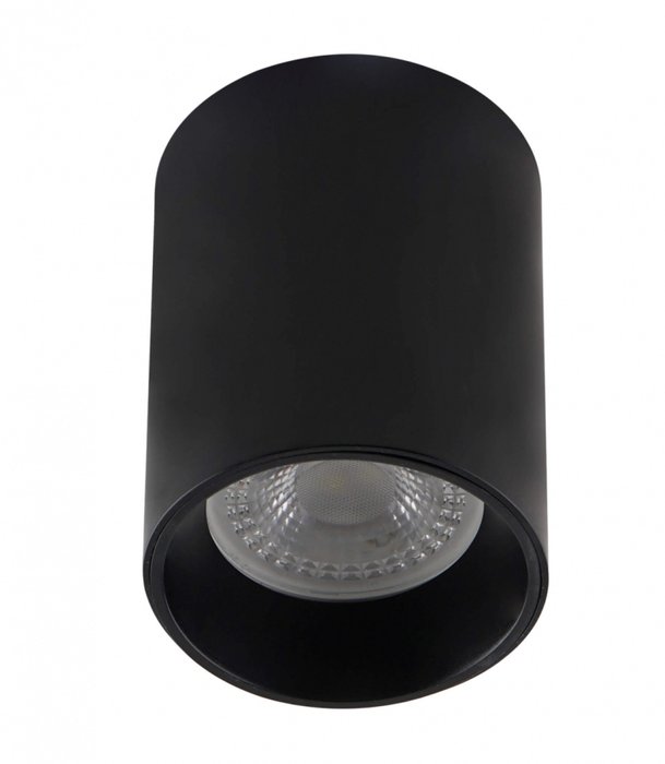 Накладной светильник DK3110-BK (пластик, цвет черный)
