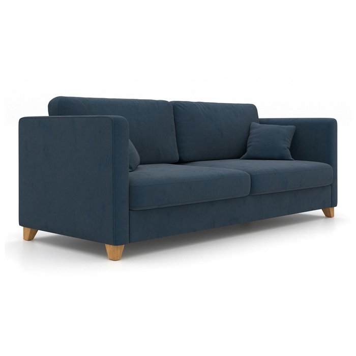Диван-кровать Bari EKL трехместный синий - купить Прямые диваны по цене 60100.0