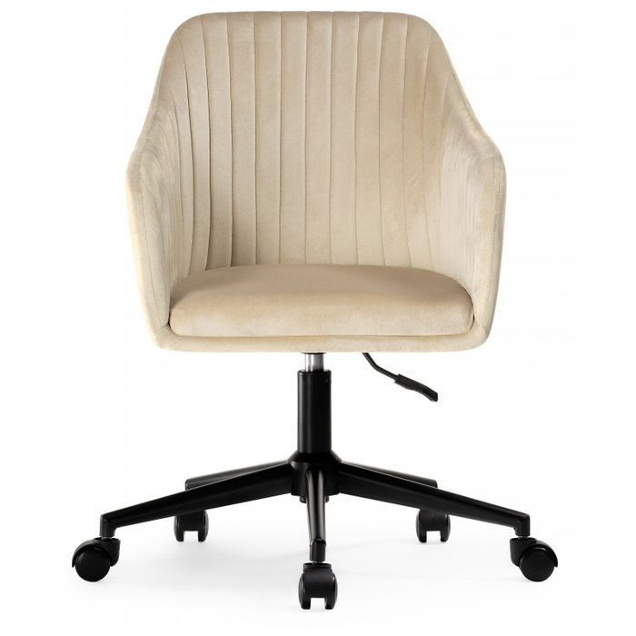Стул офисный Tonk светло-бежевого цвета - купить Офисные кресла по цене 12290.0