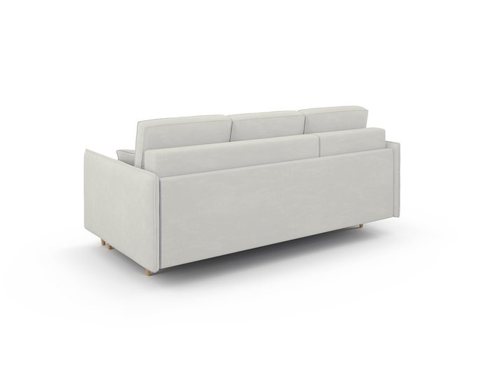 Угловой диван-кровать Дрезден светло-серого цвета - купить Угловые диваны по цене 108000.0
