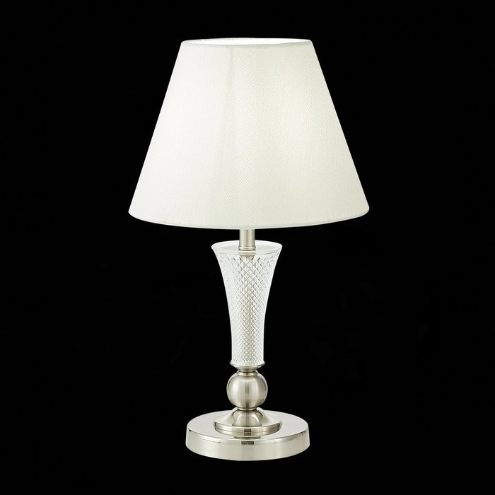 Настольная лампа Riemo с белым абажуром - лучшие Настольные лампы в INMYROOM