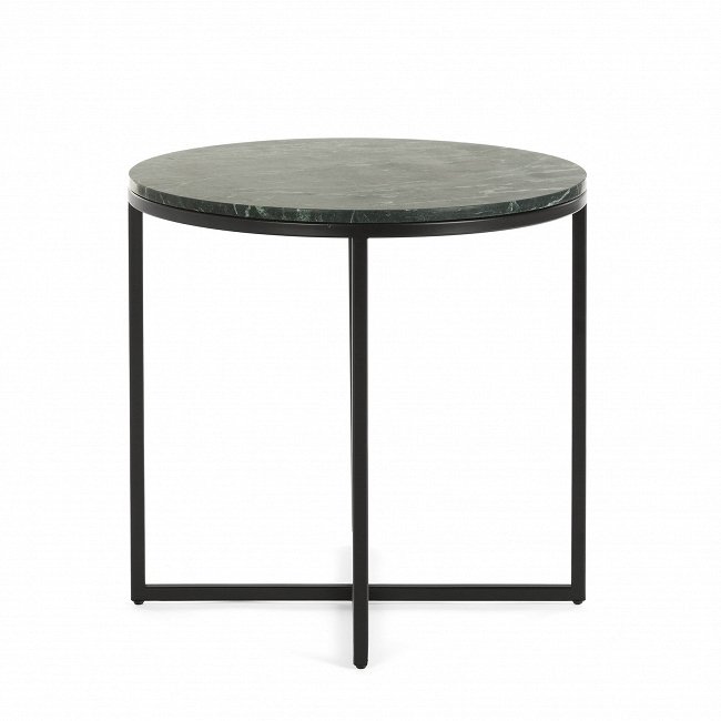 Кофейный стол с столешницей из зеленого мрамора  - купить Кофейные столики по цене 21527.0