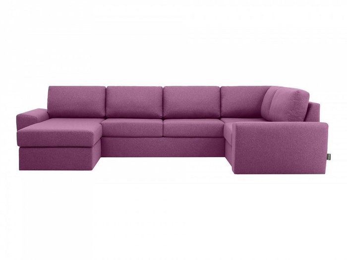 Угловой диван-кровать Petergof фиолетового цвета