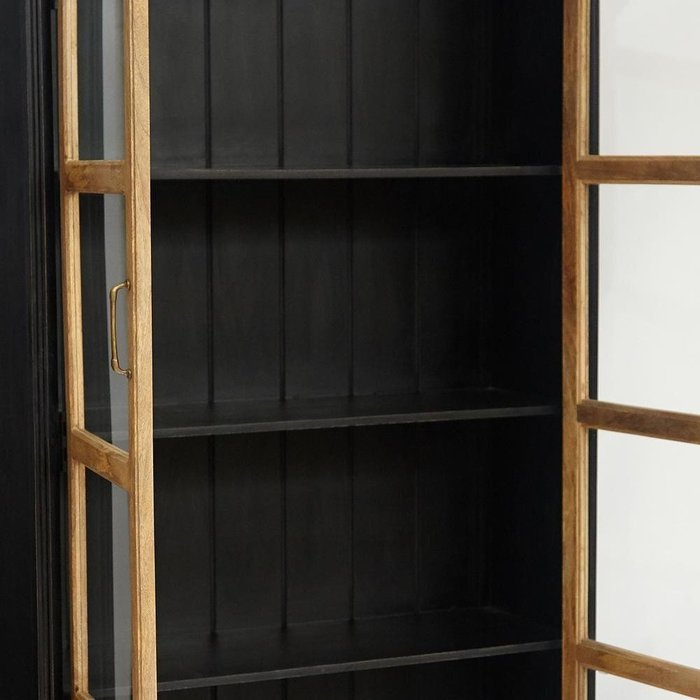 Книжный шкаф Black Label черного цвета - купить Книжные шкафы по цене 210700 Книжный шкаф Black Label черного цвета - купить Книжные шкафы по цене 210700