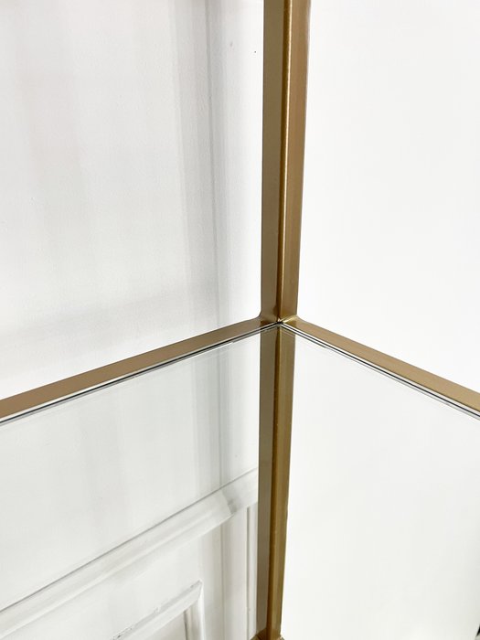 Стеллаж "Olivia" бронзовый с зеркалом (2000х900х300) - купить Стеллажи по цене 44200 Стеллаж "Olivia" бронзовый с зеркалом (2000х900х300) - купить Стеллажи по цене 44200