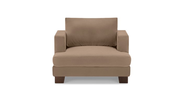 Кресло Марсель светло-коричневого цвета - лучшие Интерьерные кресла в INMYROOM