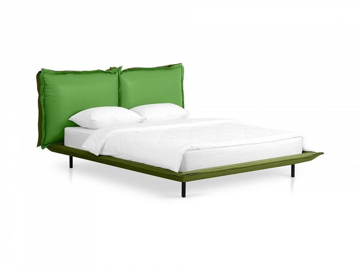 Кровать Barcelona 160х200 зеленого цвета - купить Кровати для спальни по цене 109800.0