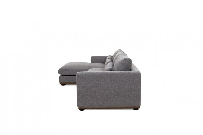 Угловой модульный диван серого цвета - лучшие Угловые диваны в INMYROOM